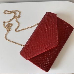 ALDO Rhinestone Crossbody Clutch